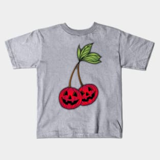 Pumpkin Cherries Kids T-Shirt